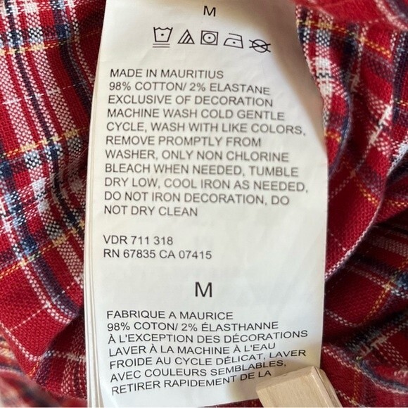 Nautica Classic Fit Dress Shirt Sz M Mens unisex - Picture 5 of 7